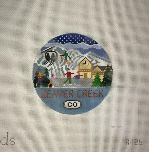 * Doolittle Stitchery R126 Beaver Creek Round