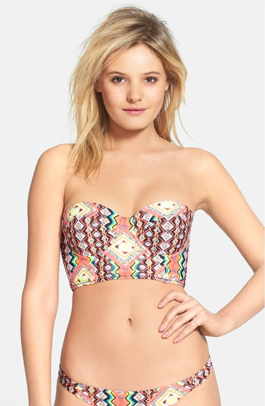 * Volcom Last Call Underwire Bikini Top Size Small