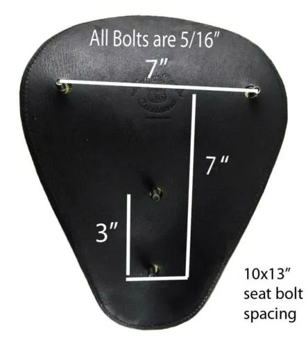 07-09 Spring Seat Mount Kit Sportster Harley Black White Alligator Nightster bcs