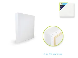 10"x10" (3.7cmD) Primed Back-Stapled