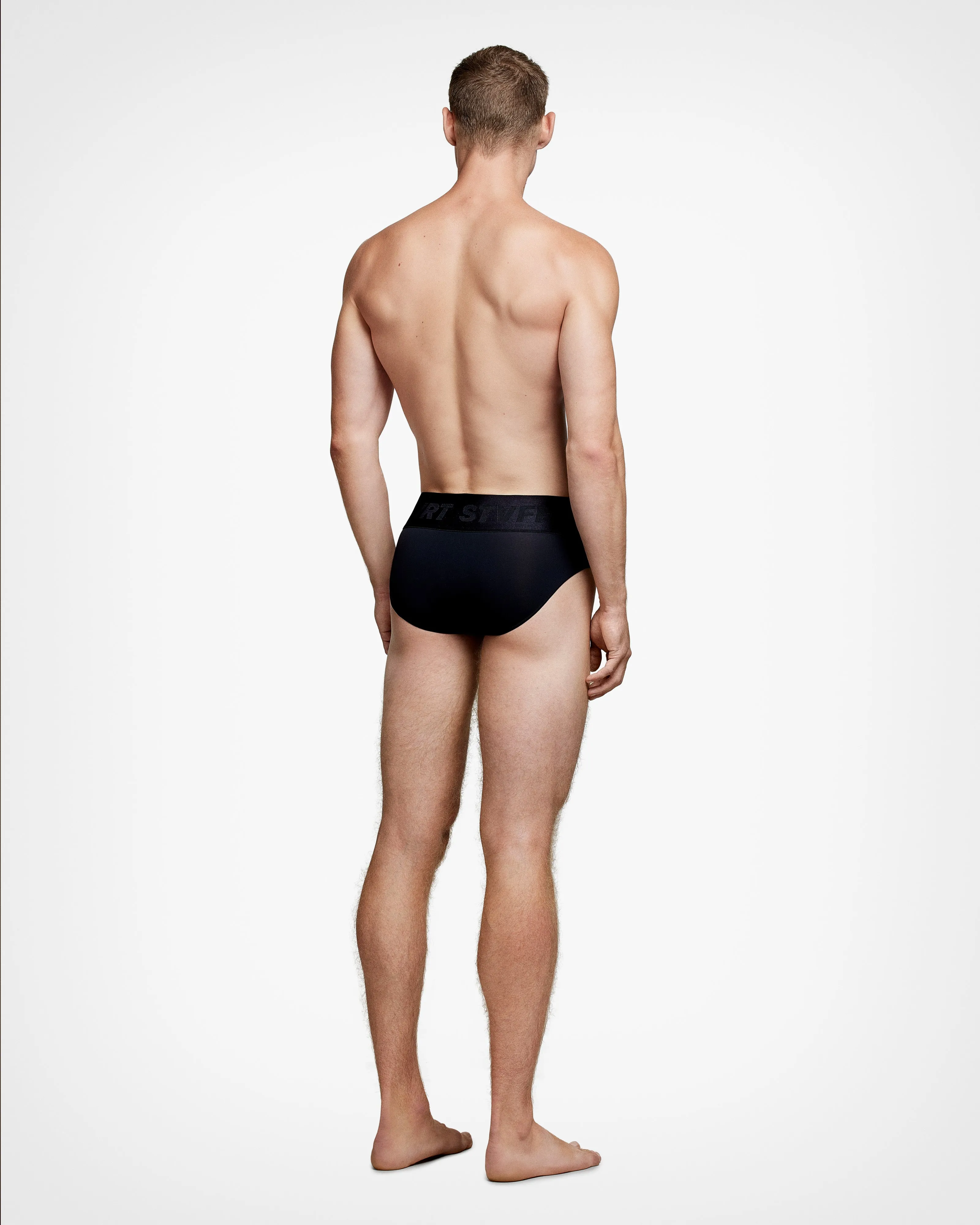 2 Pack Black Macro Brief