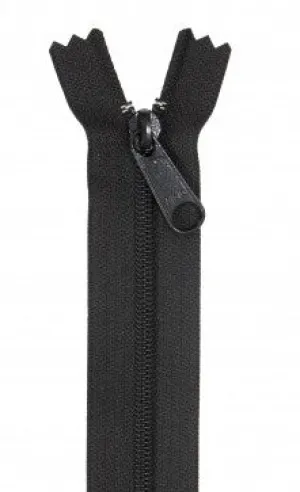 24" Zipper - Black - DS