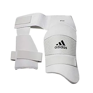 Adidas Youth XT 2.0 Double-Knit-Fabric Cricket Dual Thigh Guard, White (Youth)