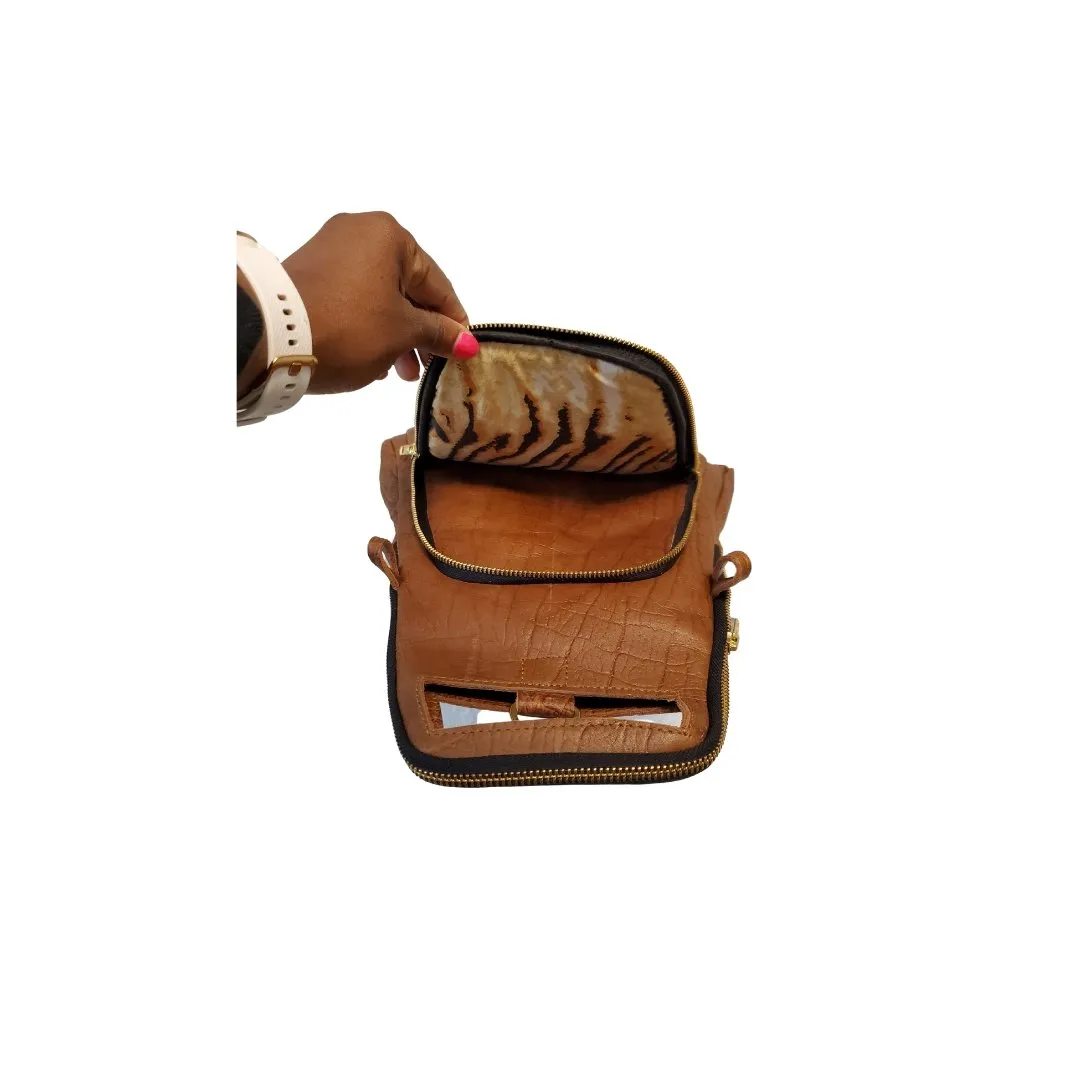 Alpha Bag - All Leather - Brown