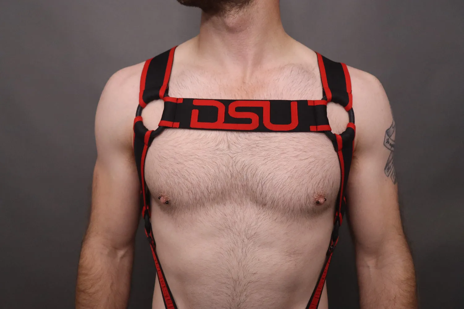 ARES Harness & Jock Bundle - Red  FREE Socks