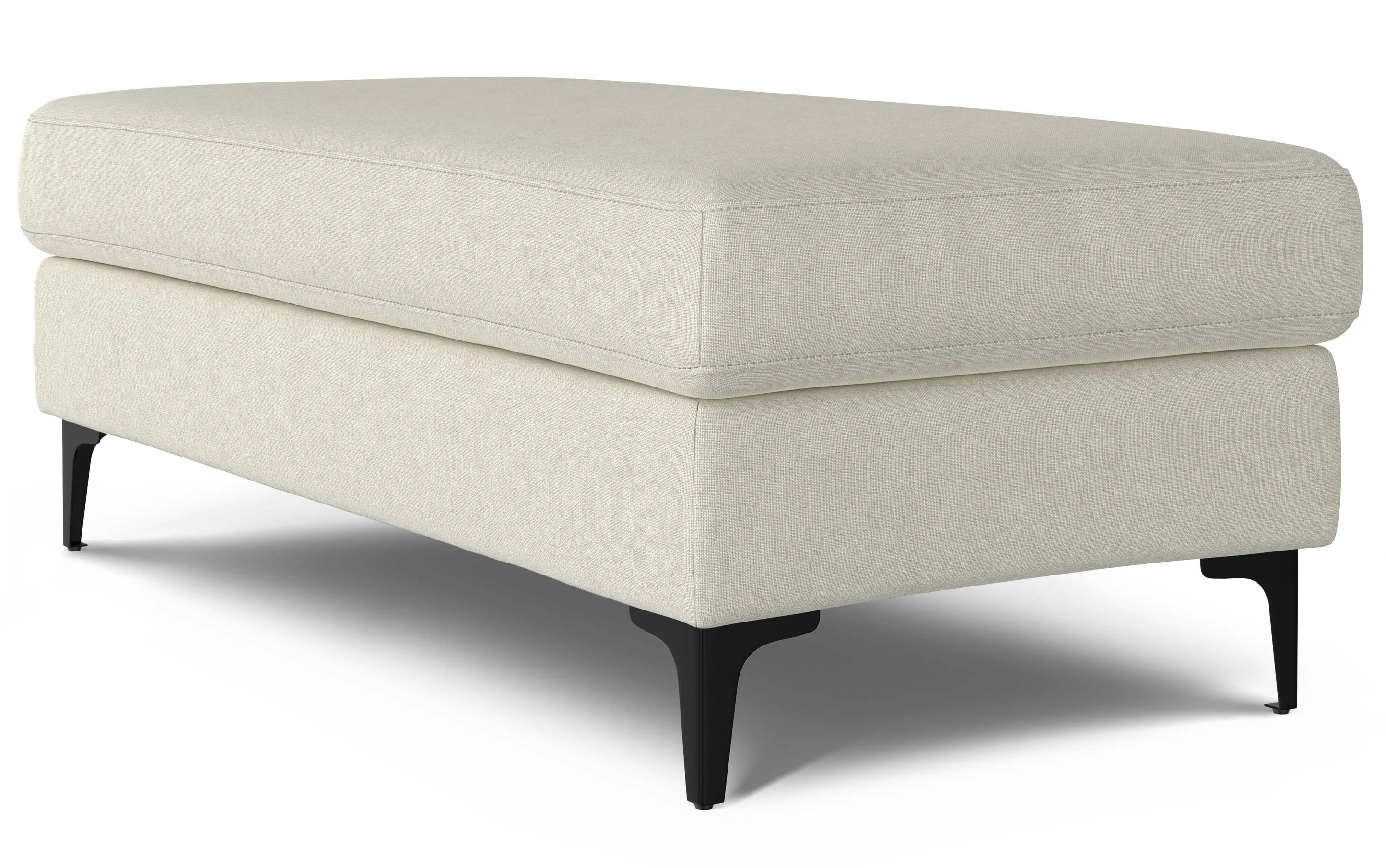 Ava Mid Century Ottoman Bench