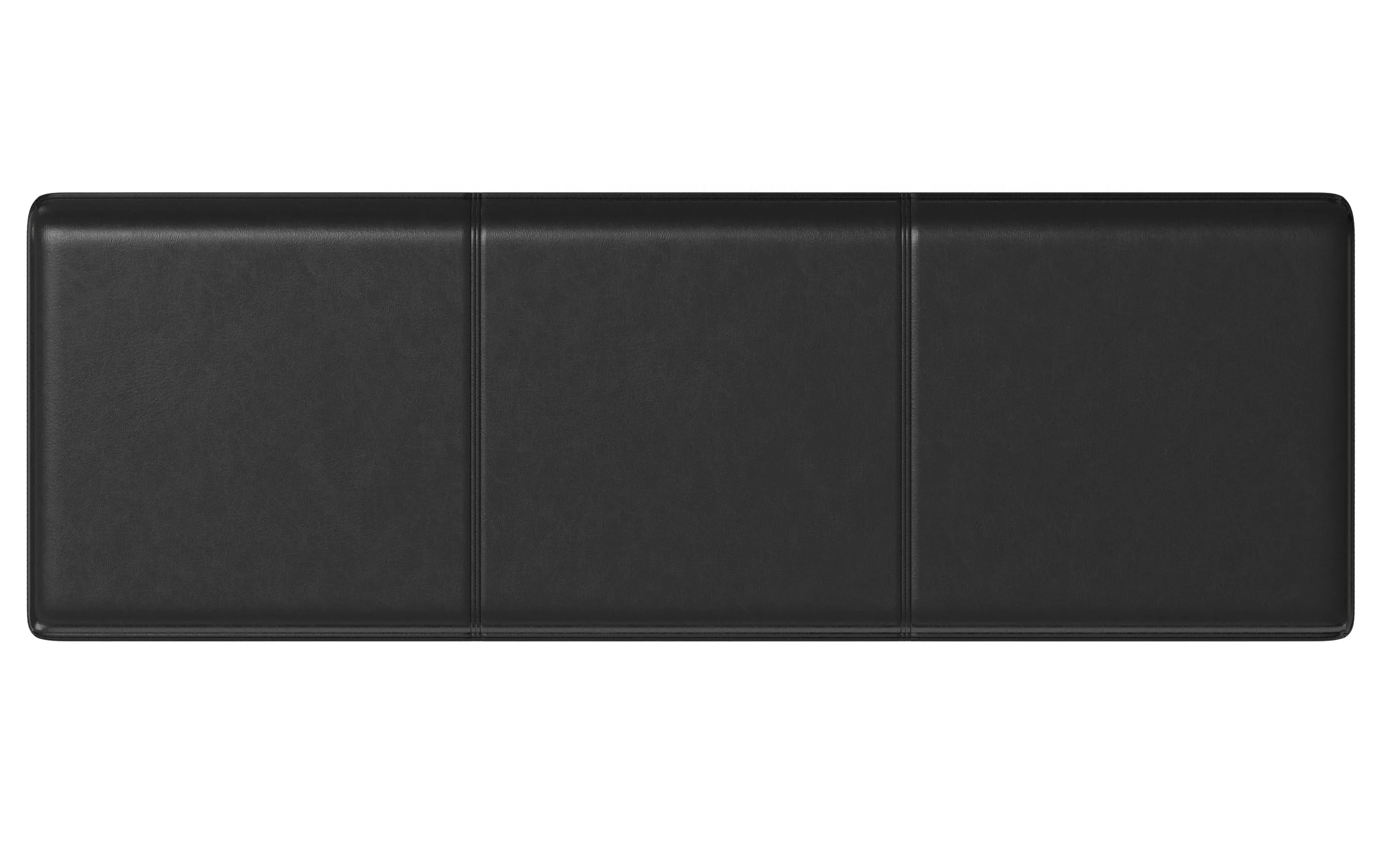 Avalon Extra Large Storage Ottoman in Vegan Leather