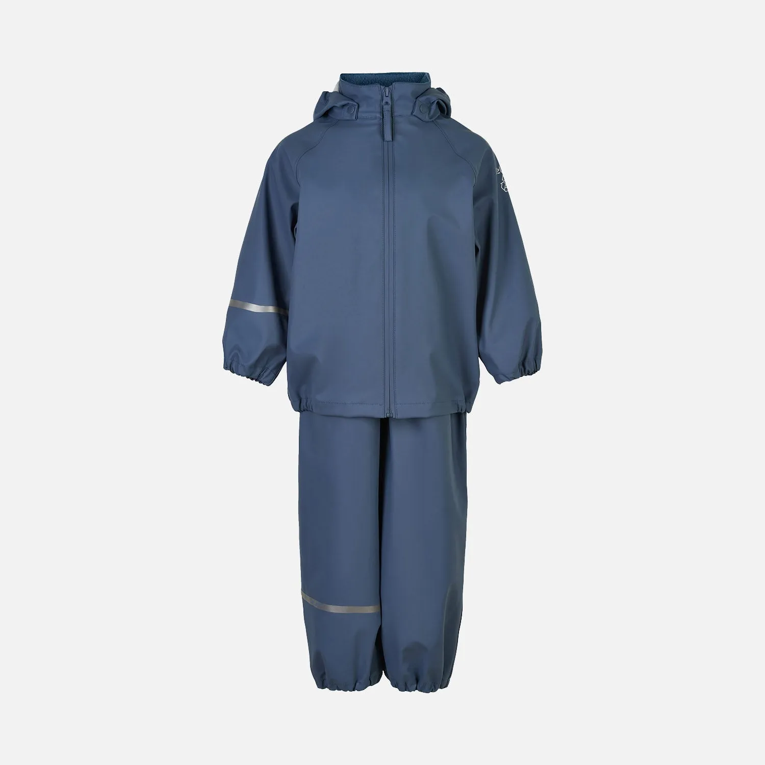 Baby & Kids Recycled Rainwear Set - China Blue