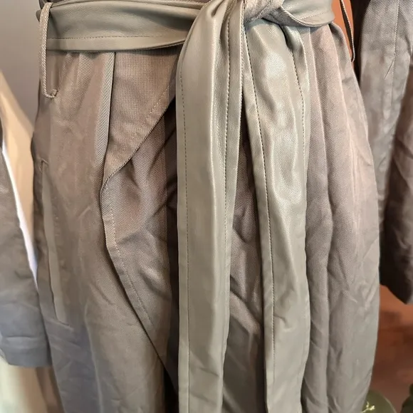 Badgley Mischka Belle | Angelina | tencel | dark gray | women’s | S | trenchcoat