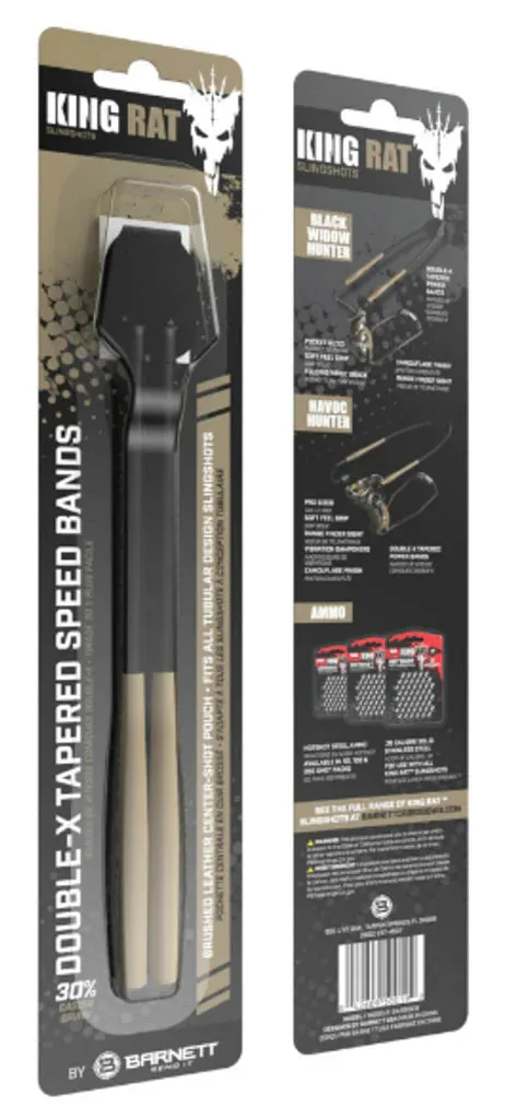 Barnett King Rat Slingshot Band Double-X Tapered