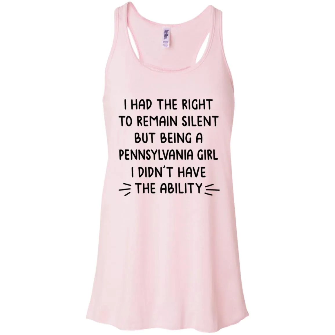 Being A Pennsylvania Girl I Didn't Have The Ability Hoodie