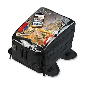 Biltwell BE-TBG-11-BK Black Tank Bag, 1 Pack