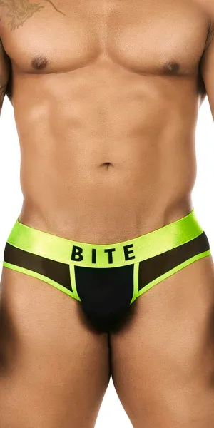 Bitewear Bw2023110 Sweet Kiwi Briefs Black