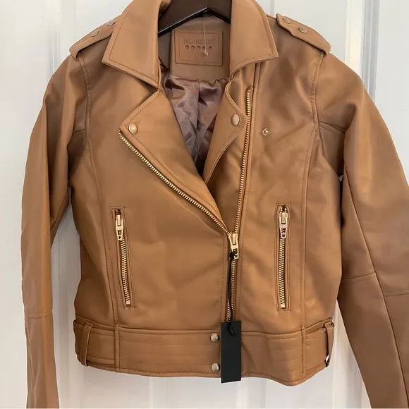 Blank NYC Faux Leather Jacket - NWT - Size XS