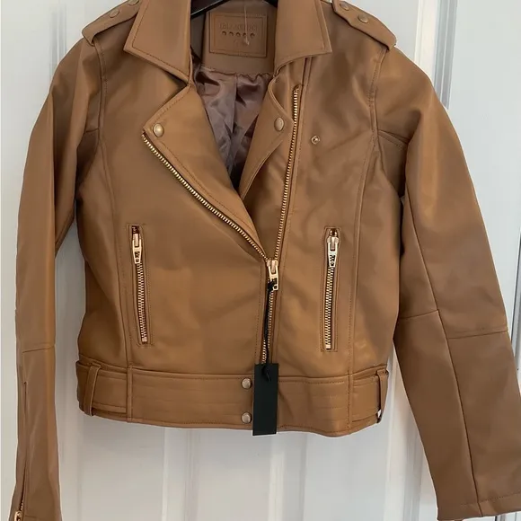 Blank NYC Faux Leather Jacket - NWT - Size XS
