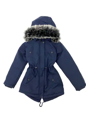Blue Parka Jacket