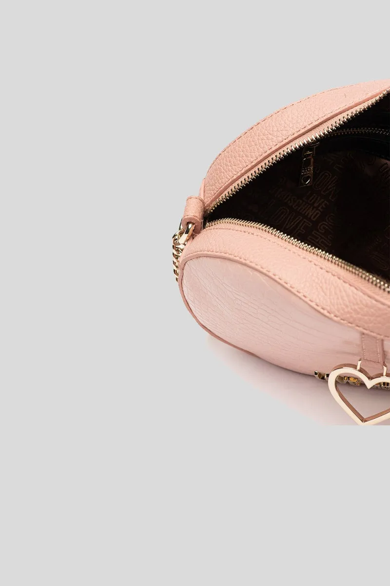 Borsa Pu St. Croco   Pu Rosa
