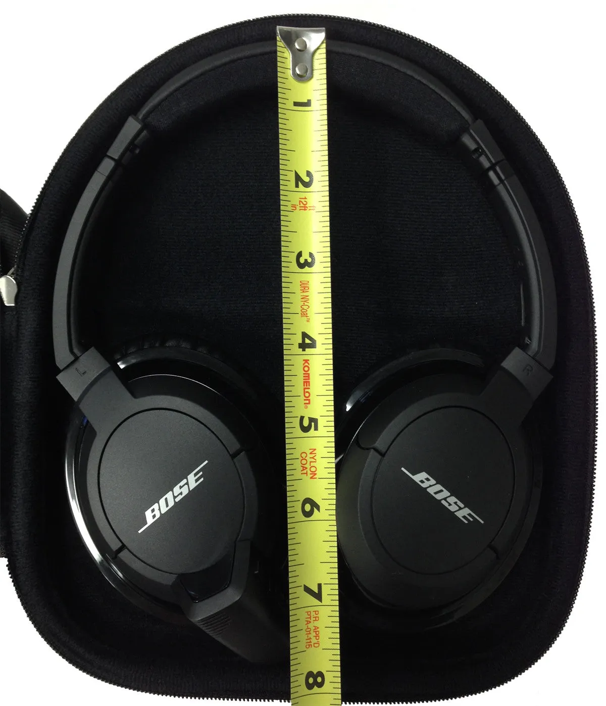 CASEBUDi Headphone Case - Compatible with Bose AE2w and SoundLink® around-ear Bluetooth headphones
