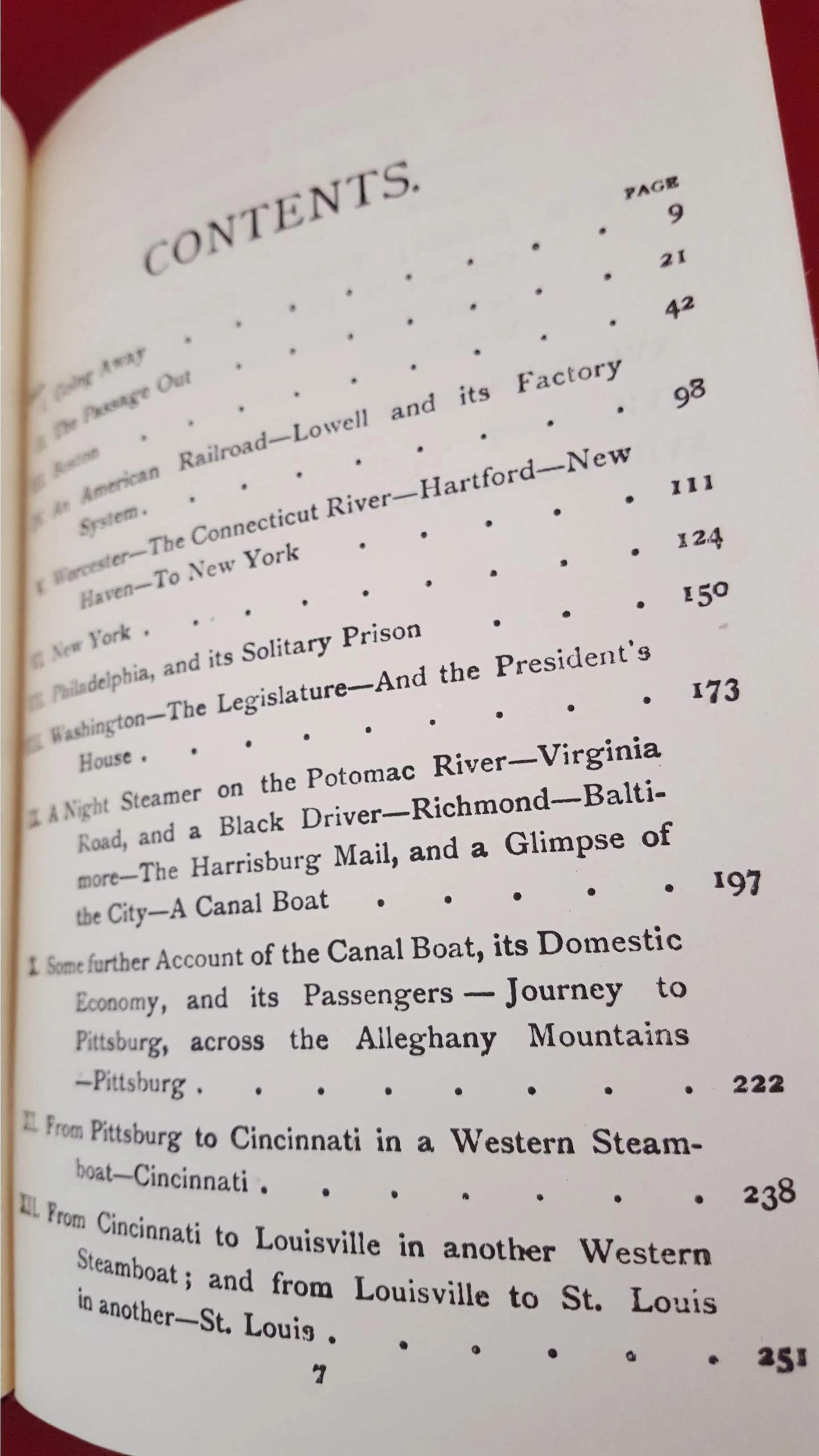 Charles Dickens - American Notes, Collins, Pocket Volume