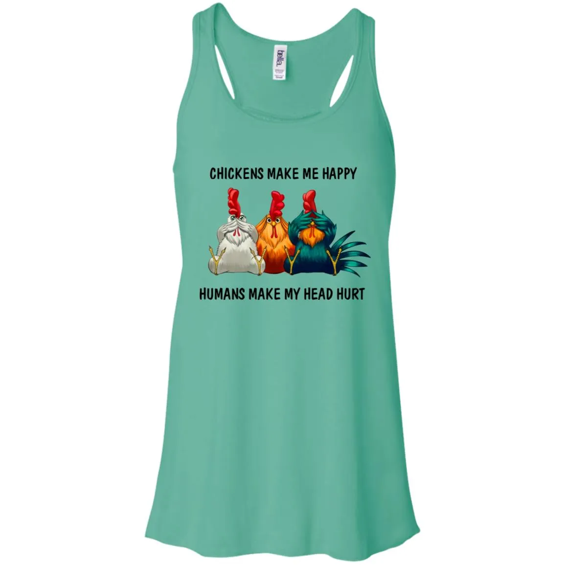 Chickens Make Me Happy Hoodie
