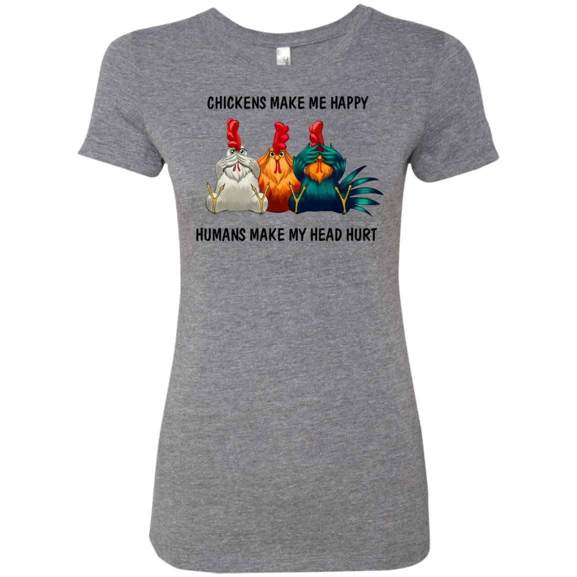 Chickens Make Me Happy Hoodie