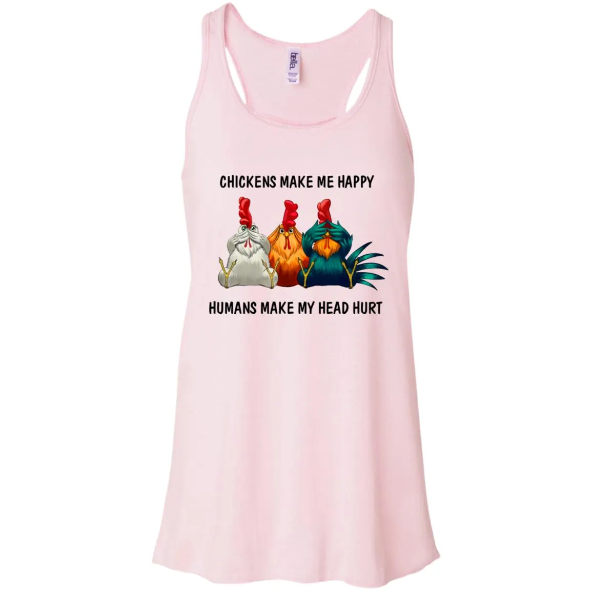 Chickens Make Me Happy Hoodie