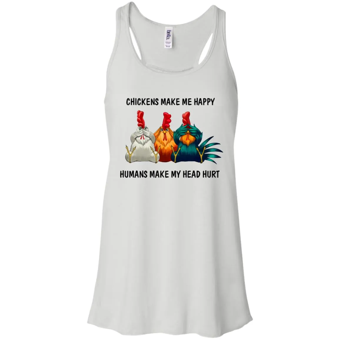 Chickens Make Me Happy Hoodie