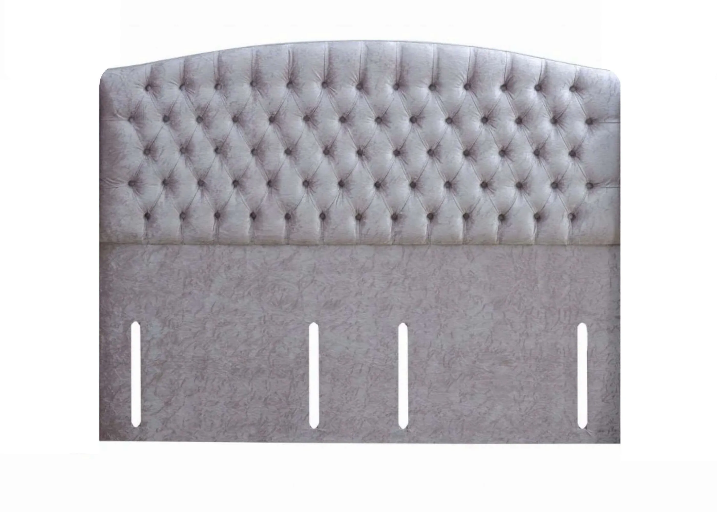 Clearance Chelsea Winged Headboard | Floor Standing | FL Slate Grey