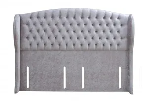 Clearance Chelsea Winged Headboard | Floor Standing | FL Slate Grey