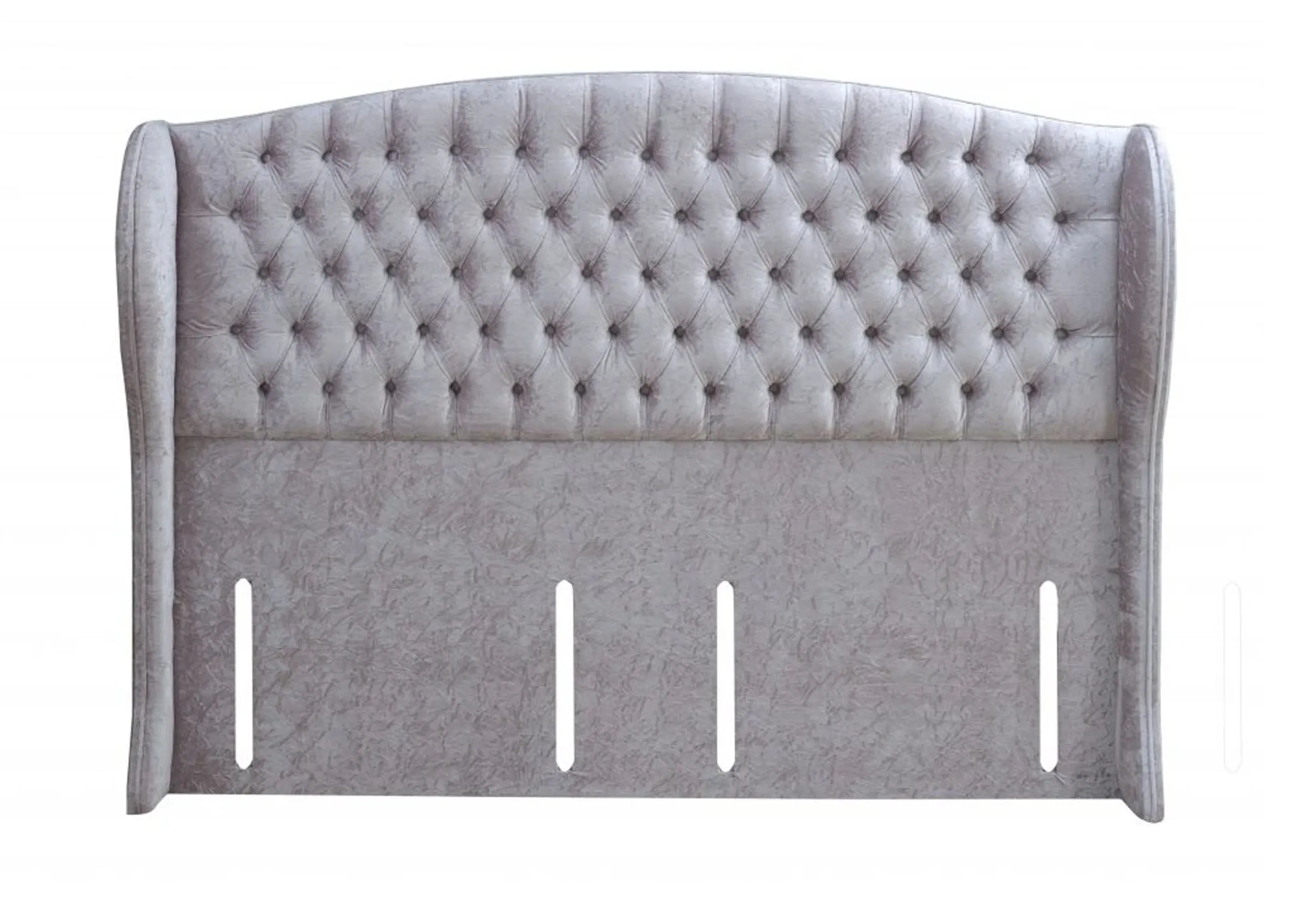 Clearance Chelsea Winged Headboard | Floor Standing | FL Slate Grey