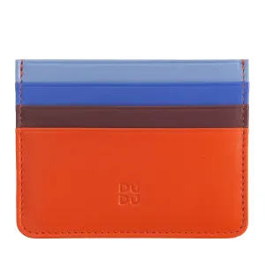 Colored credit cards in Nappa Leather 6 Dudu pockets