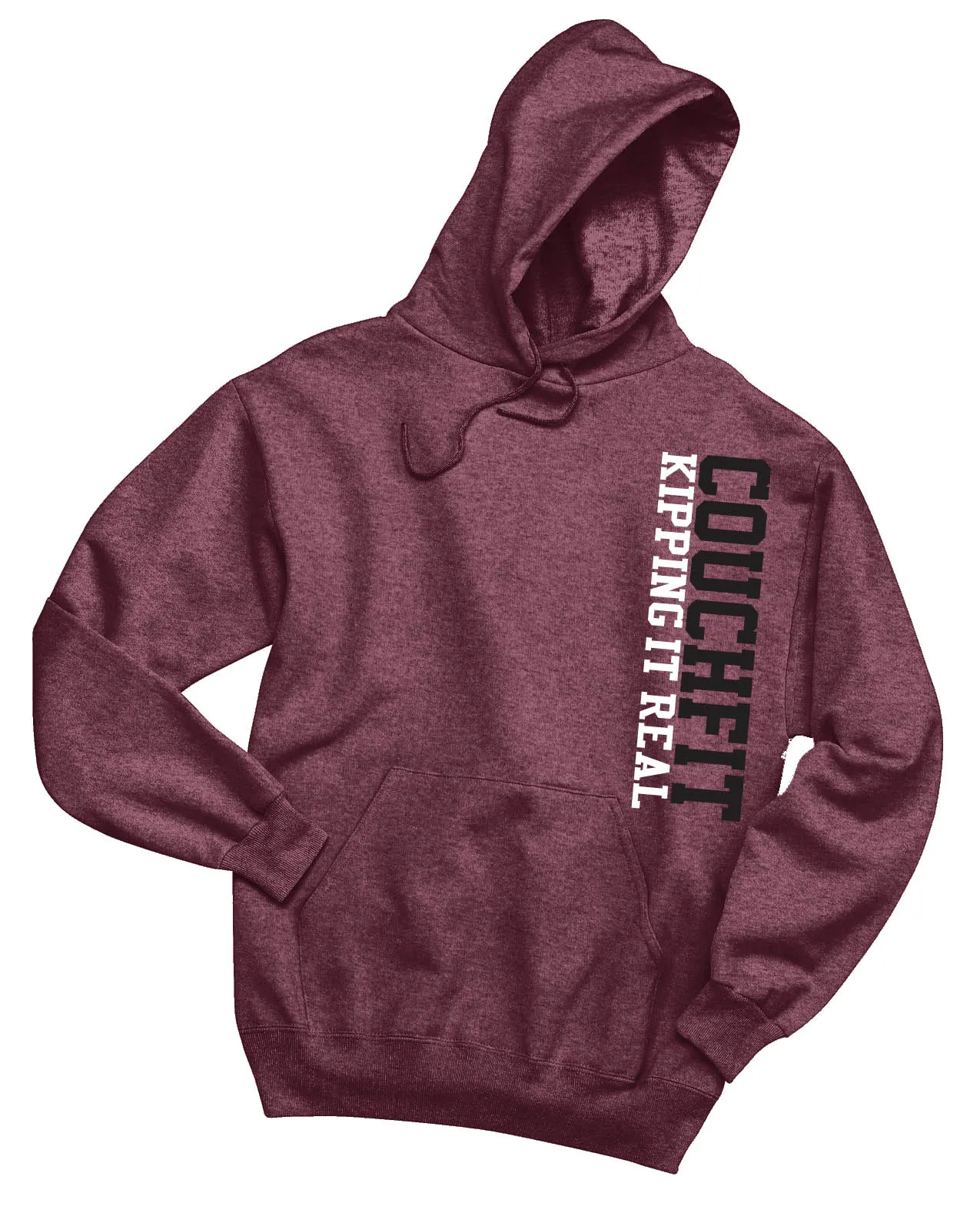 Couch Fit Glitter Hoodie