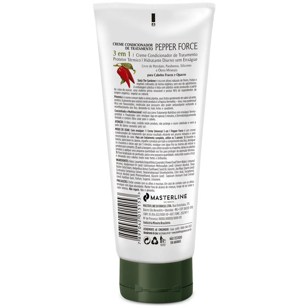Creme De Tratamento Pepper Force / Treatment Cream - Skala