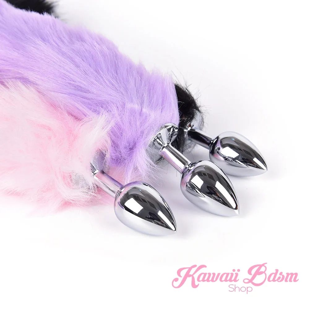 Extra Long Light Pink Tail Plug