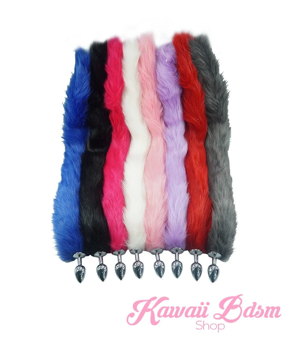 Extra Long Light Pink Tail Plug