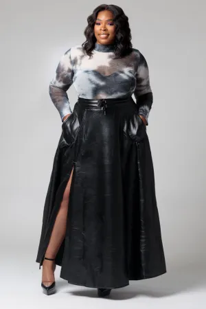 FAUX ME SKIRT
