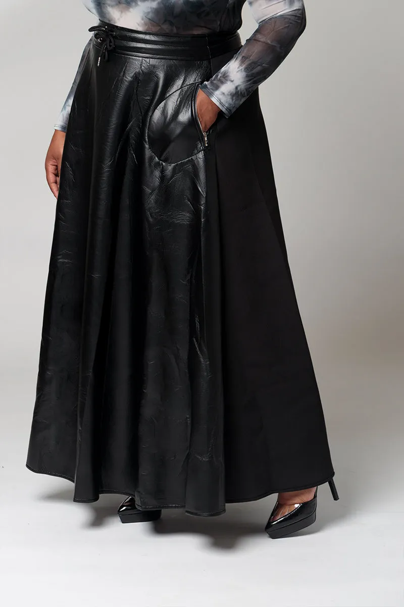 FAUX ME SKIRT