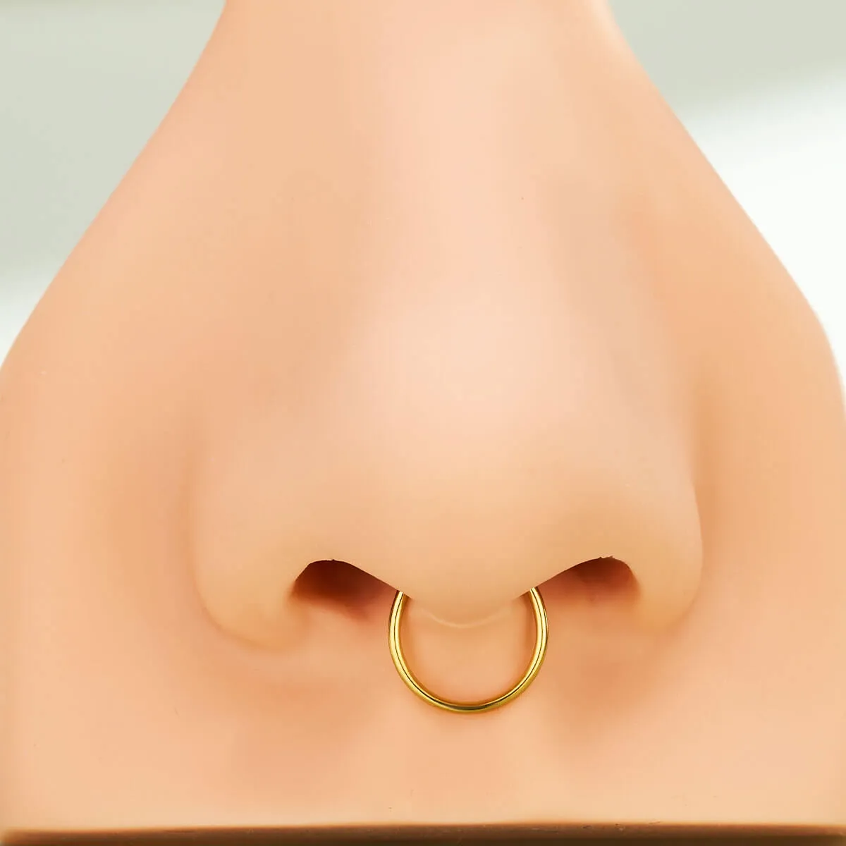 Faux Septum Ring Adjustable Clip On