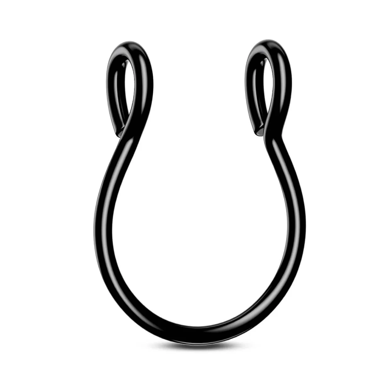 Faux Septum Ring Adjustable Clip On