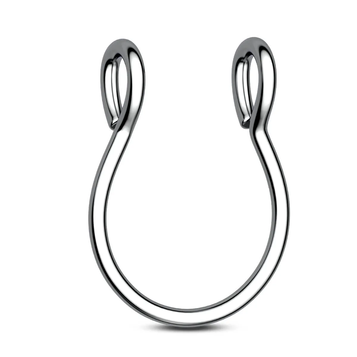 Faux Septum Ring Adjustable Clip On