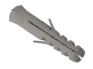 Forgefix Nylon Wall Plug Rimless M8 X 40Mm Bag 100