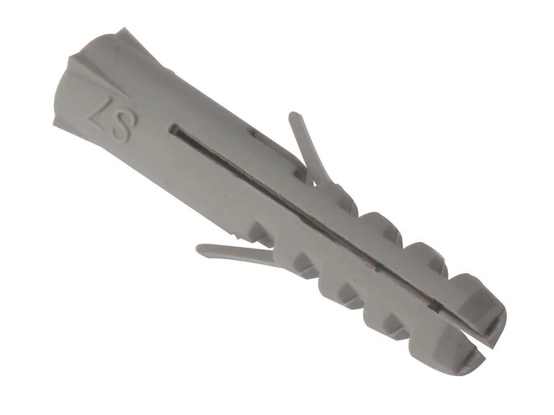 Forgefix Nylon Wall Plug Rimless M8 X 40Mm Bag 100