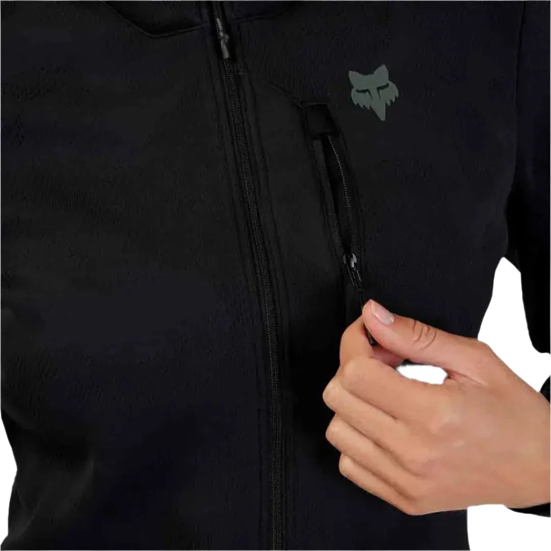Fox WOMENS RANGER MIDLAYER FULL ZIP - Black