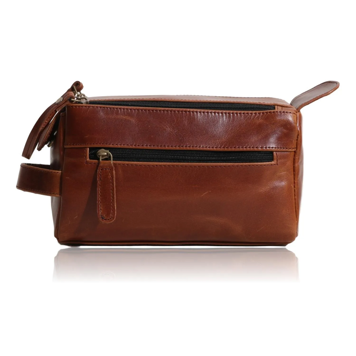 Handcrafted Buffalo Leather Toiletry