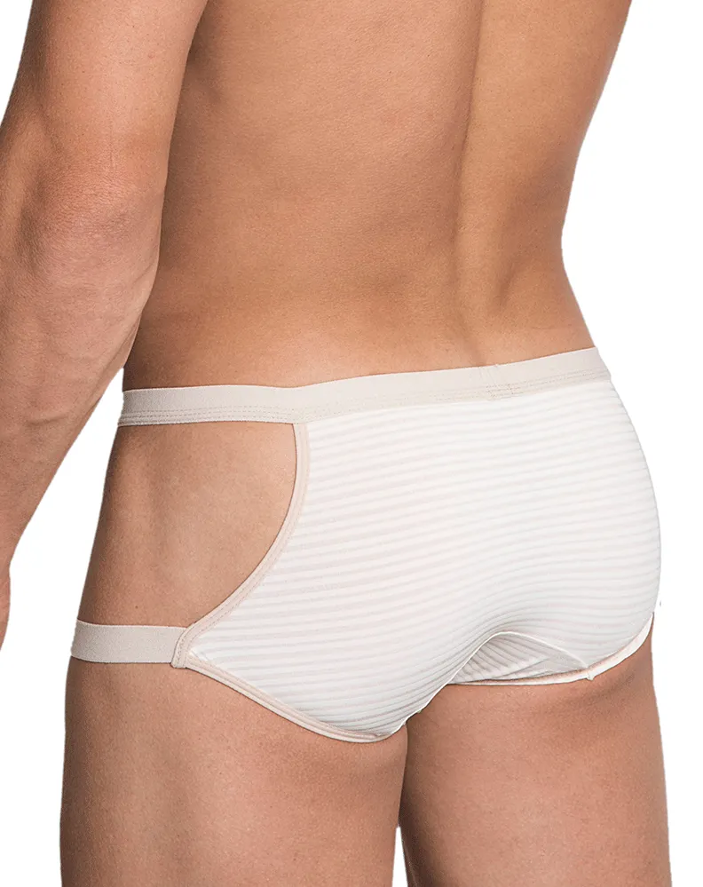 Hidden 958 Open Side Briefs Beige