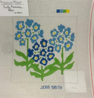 *Jean Smith 34D Pretty Primrose Blue