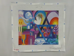 Julia's Needleworks BL42TB Shabbat Star