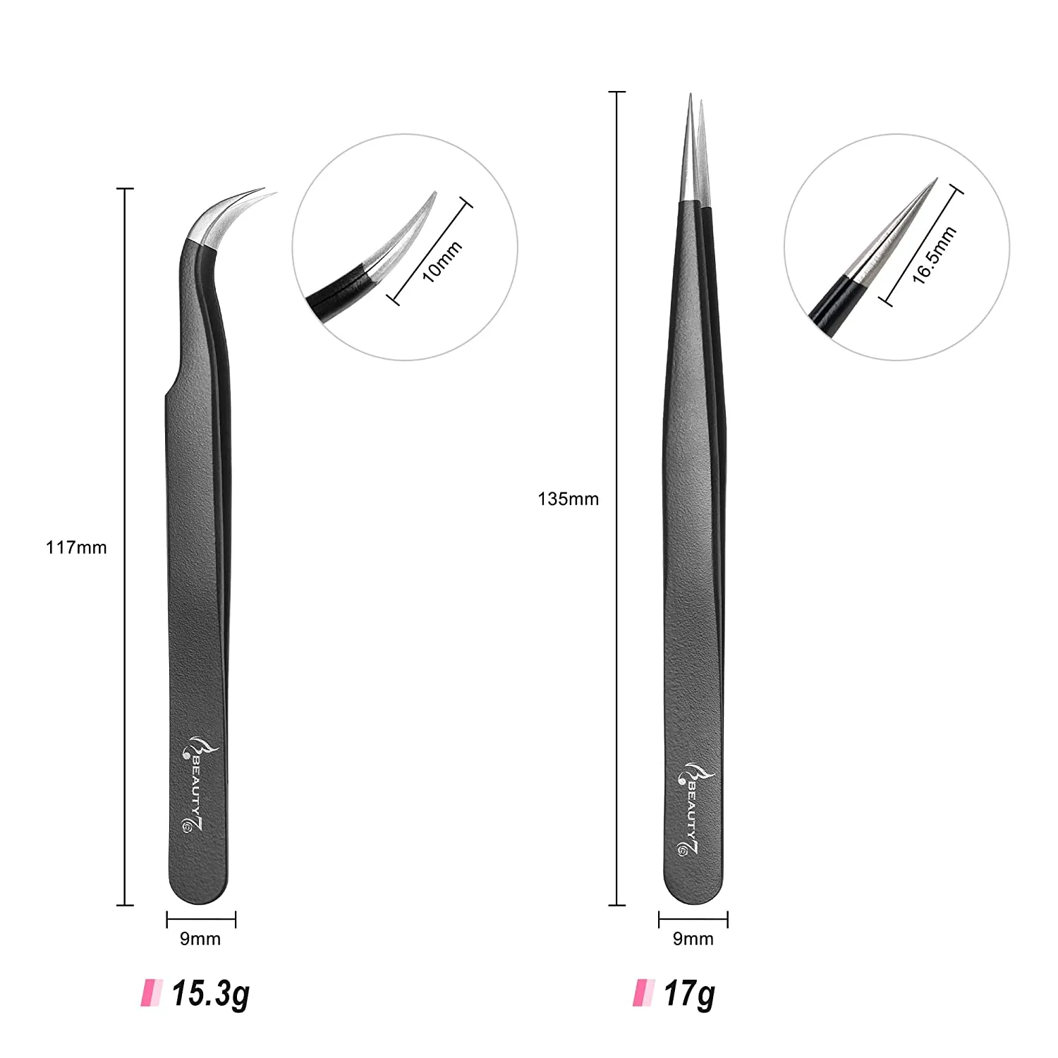 Lash Tweezers_Black