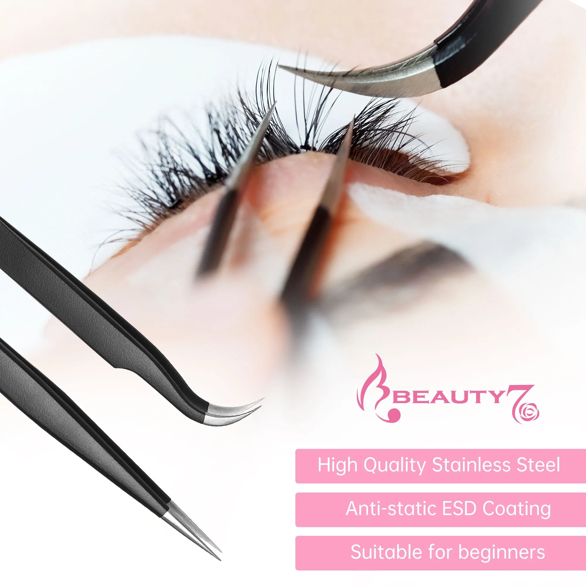 Lash Tweezers_Black