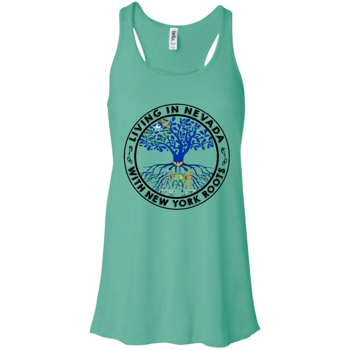 Living In Nevada With New York Roots T-Shirt